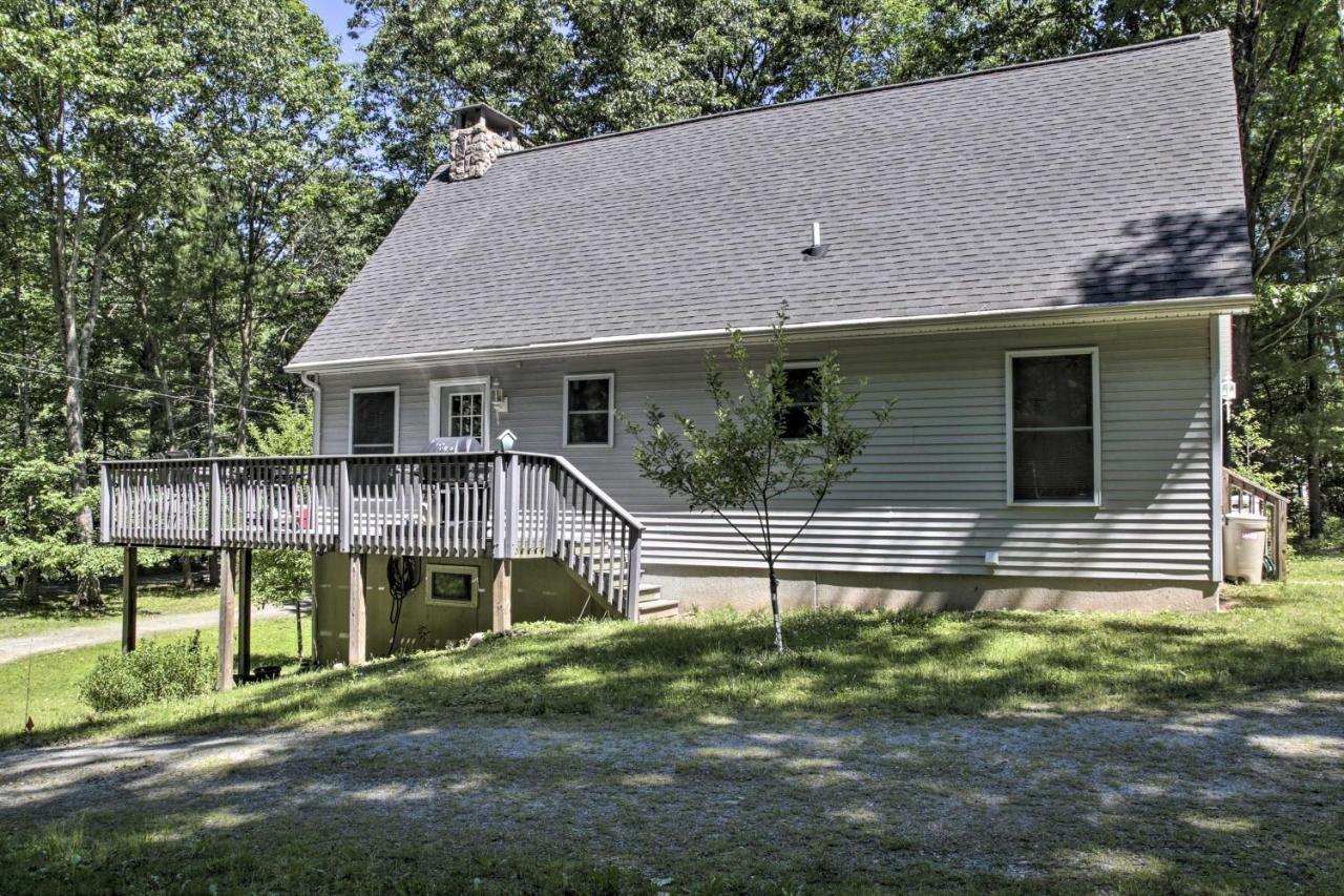 Spacious Home With Deck, Grill And Delaware River View Callicoon 外观 照片